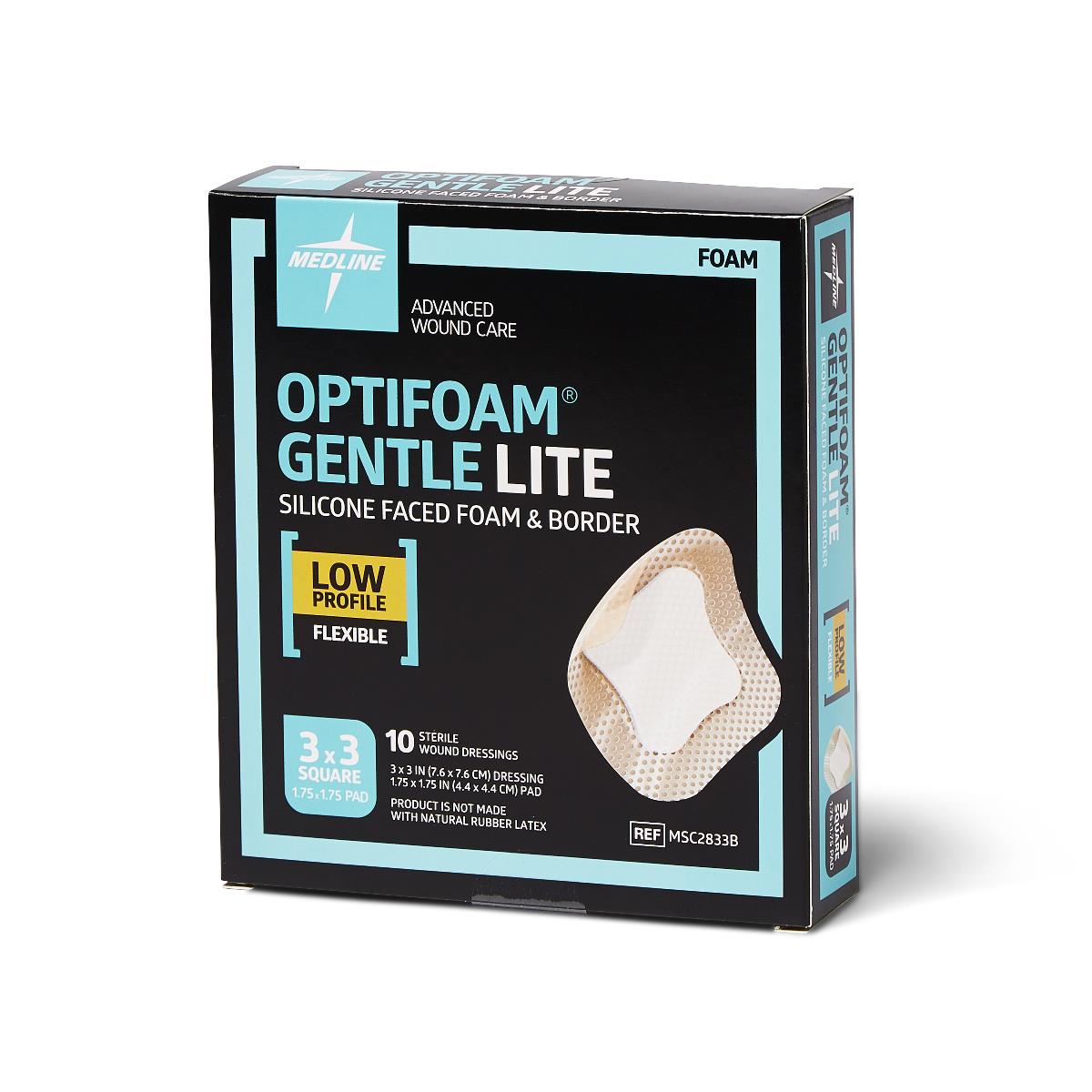 Optifoam Gentle Lite Foam Wound Dressings