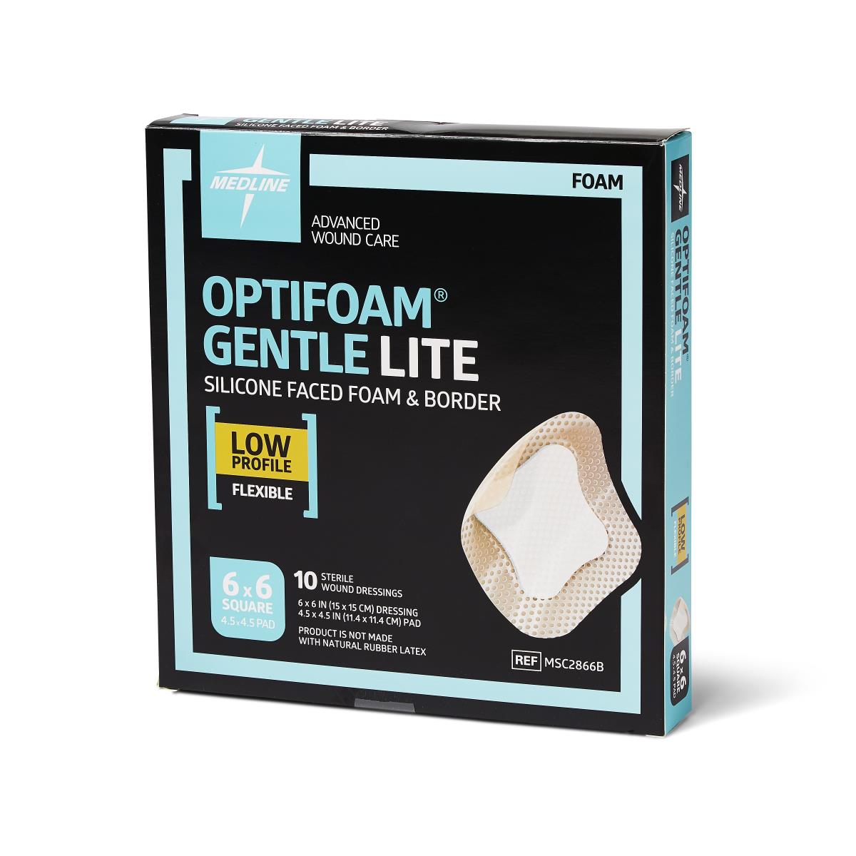 Optifoam Gentle Lite Foam Wound Dressings