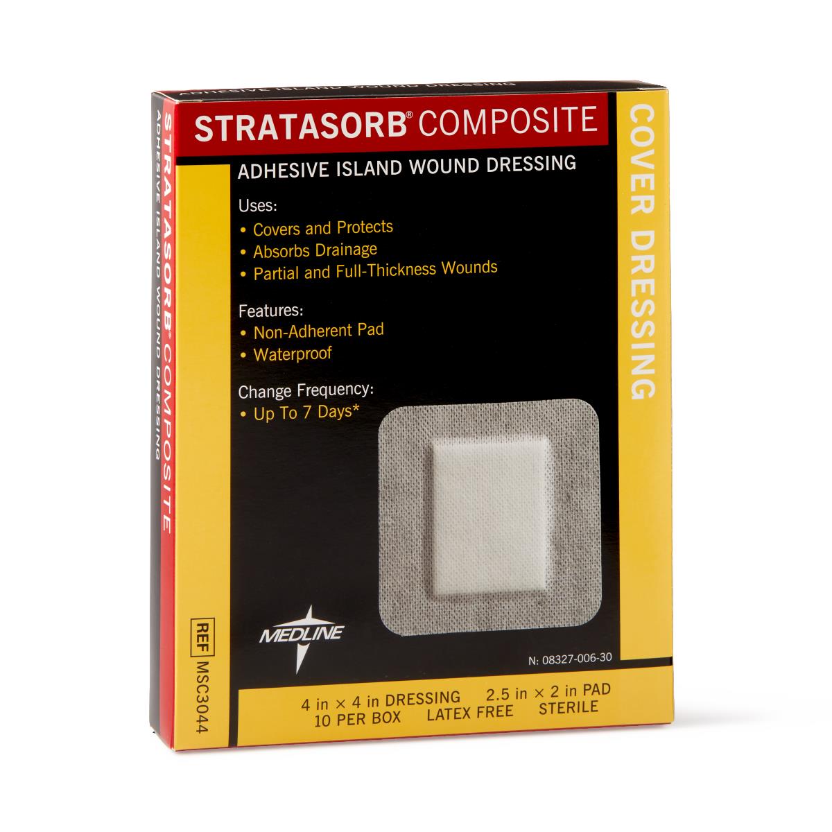 Stratasorb Waterproof Adhesive Island Wound Dressings - BeHope