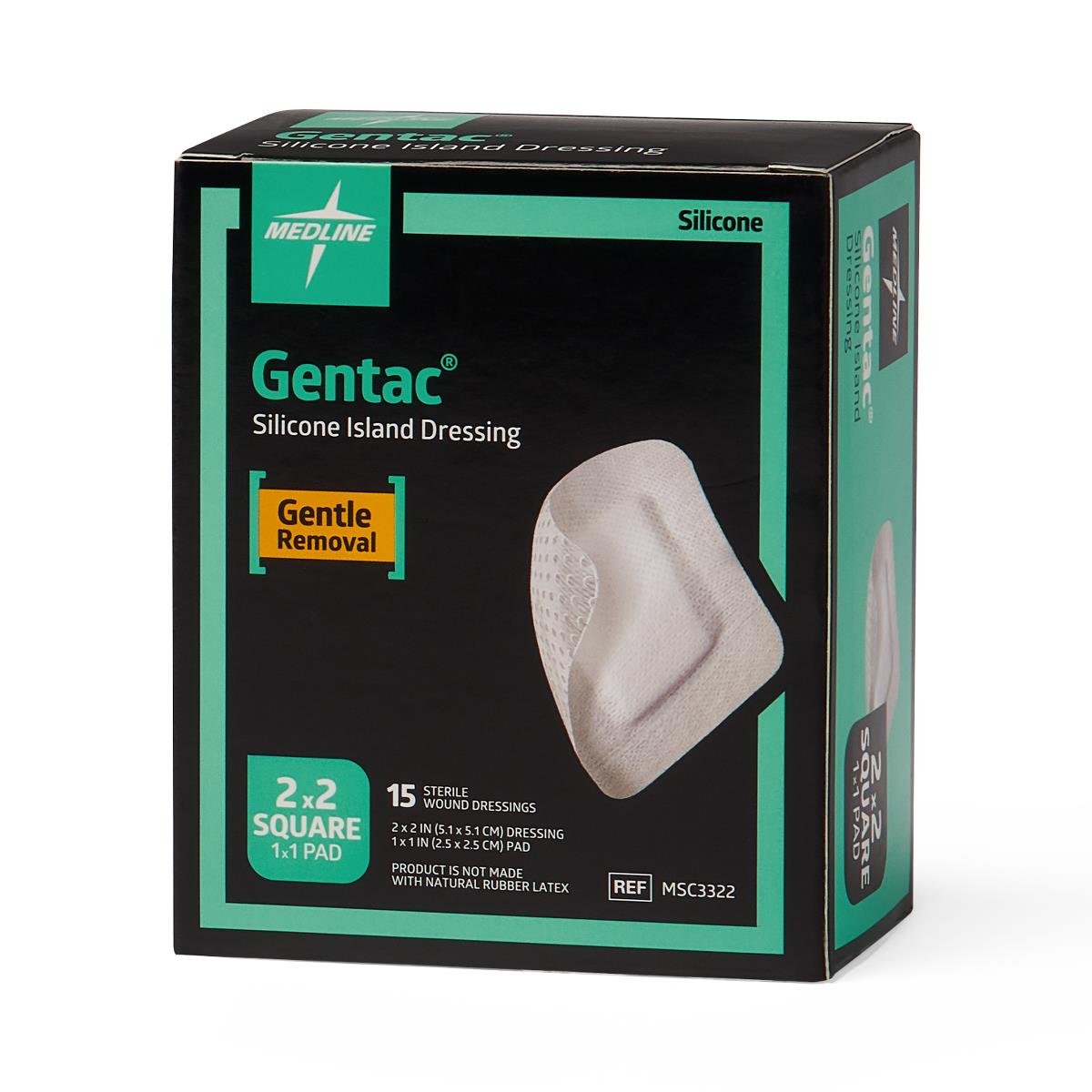Gentac Silicone Island Wound Dressings