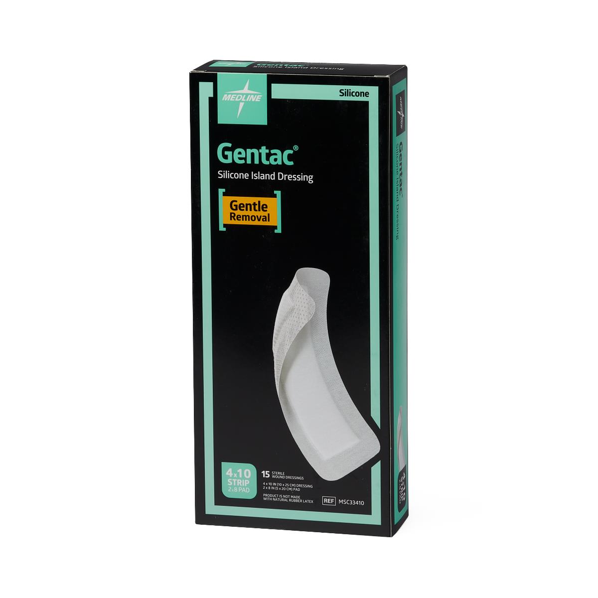 Gentac Silicone Island Wound Dressings