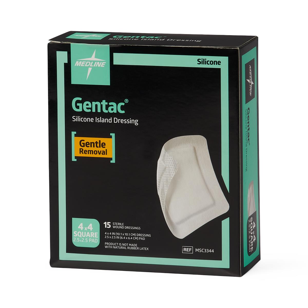 Gentac Silicone Island Wound Dressings