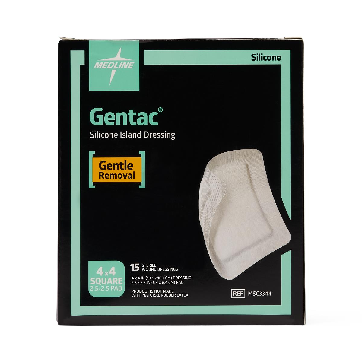 Gentac Silicone Island Wound Dressings