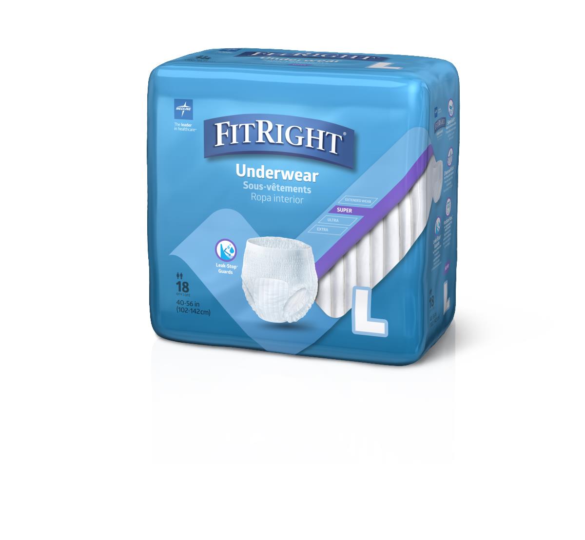 FitRight Super Adult Incontinence Underwear