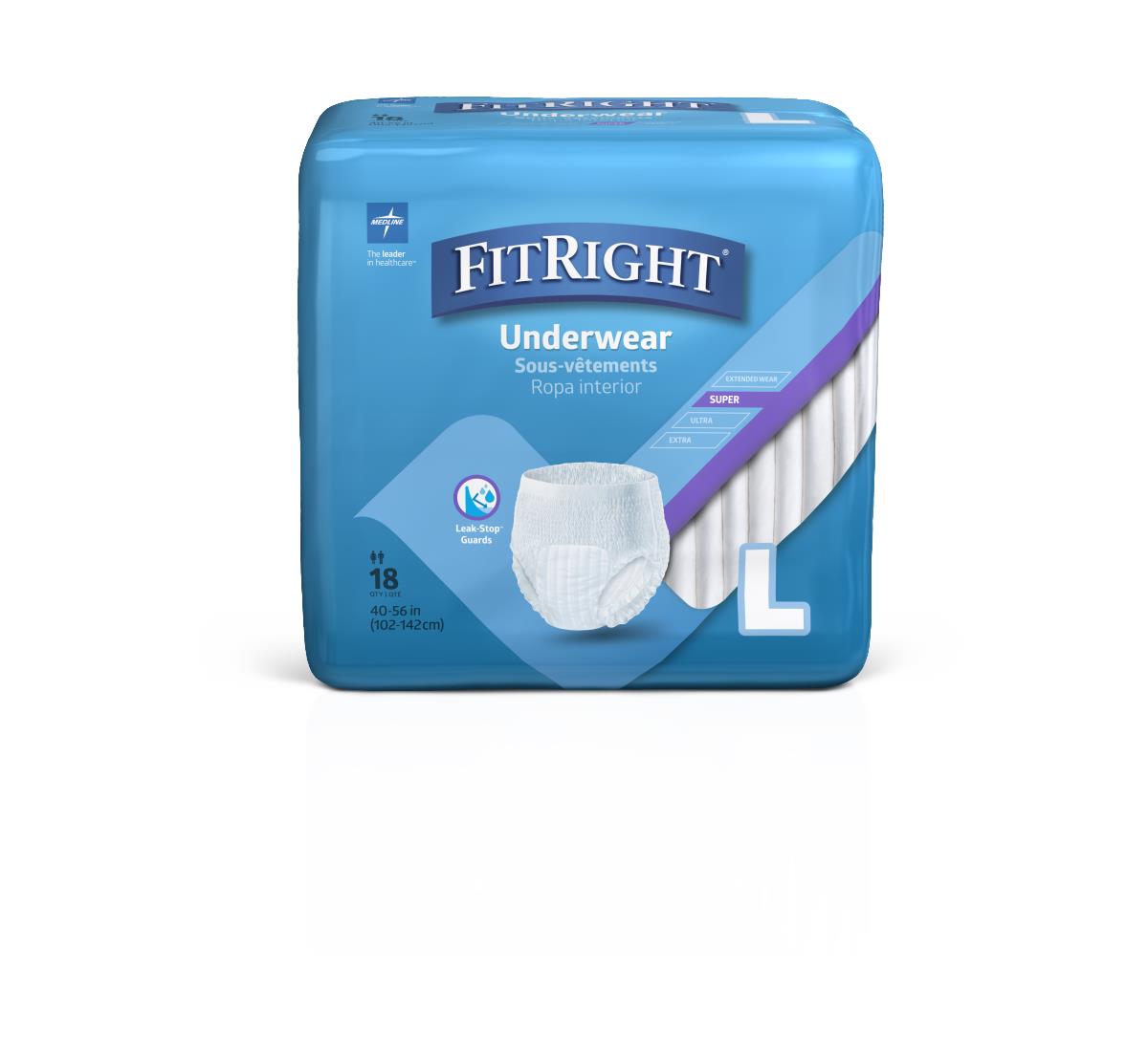 FitRight Super Adult Incontinence Underwear - BeHope