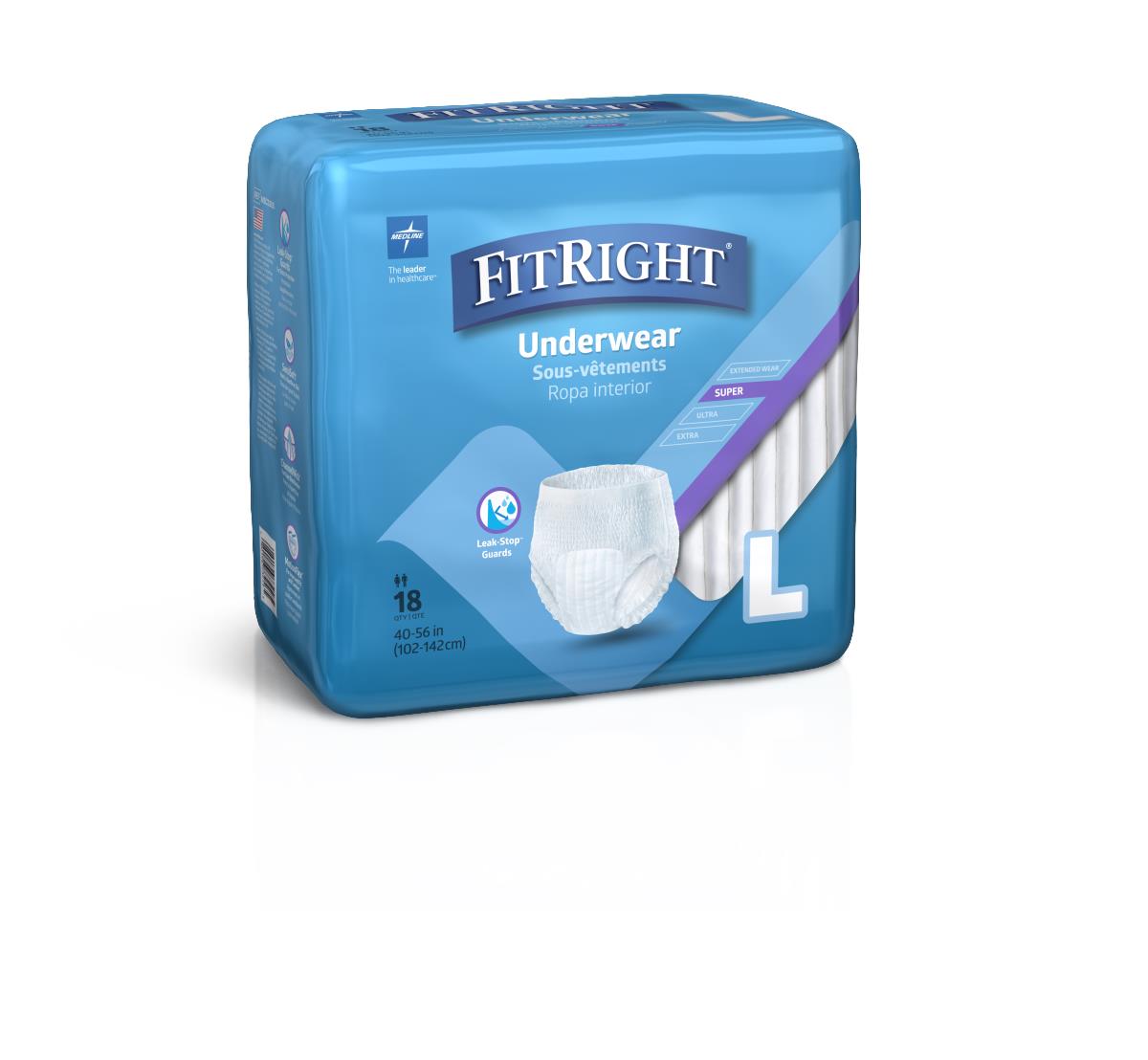 FitRight Super Adult Incontinence Underwear