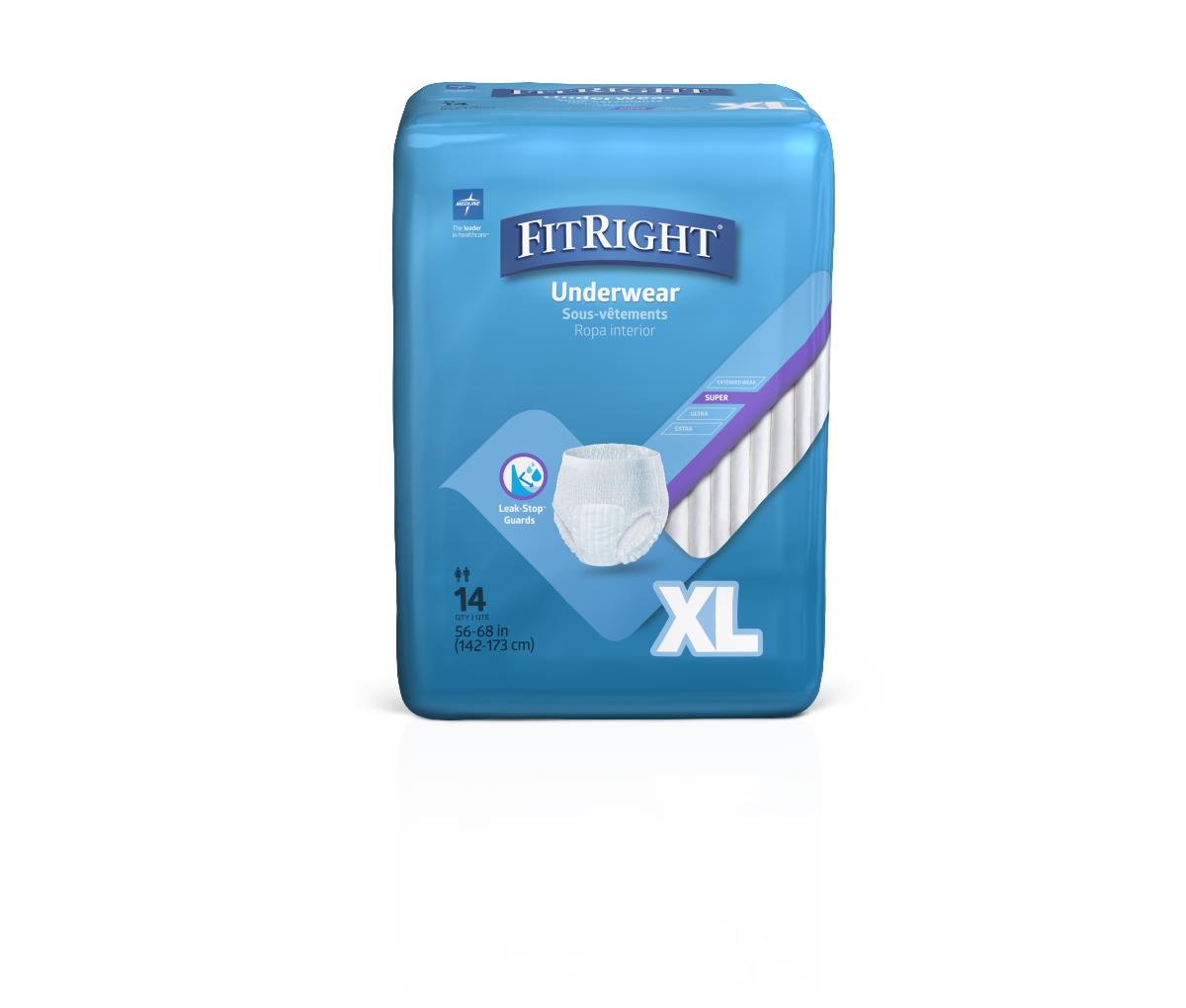 FitRight Super Adult Incontinence Underwear