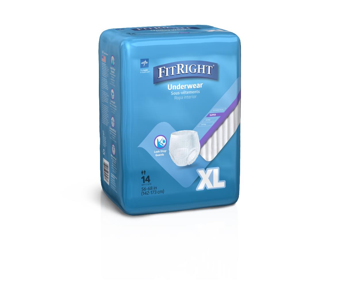 FitRight Super Adult Incontinence Underwear - BeHope