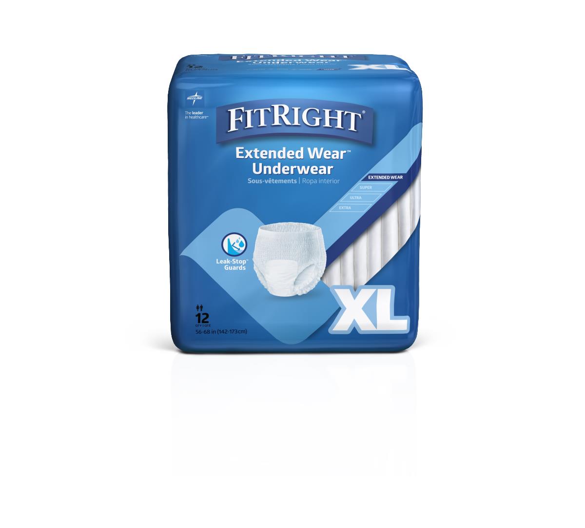 FitRight Extended Wear Overnight Protective Underwear - BeHope
