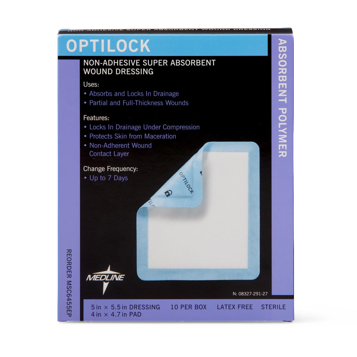 OptiLock Nonadhesive Super Absorbent Wound Dressings - BeHope