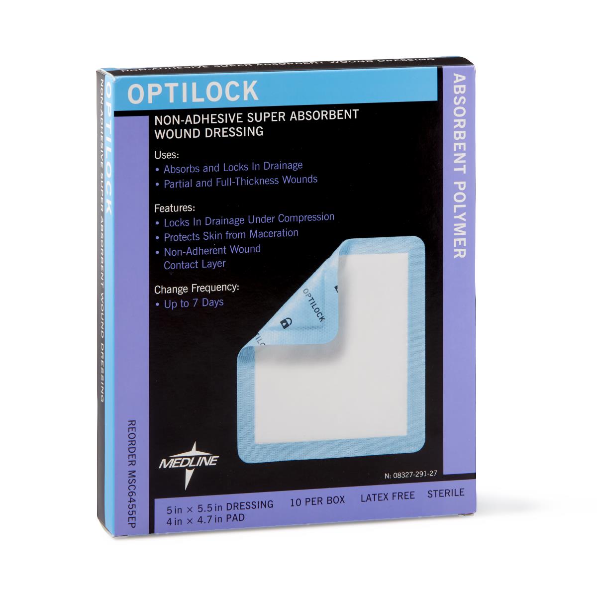 OptiLock Nonadhesive Super Absorbent Wound Dressings - BeHope