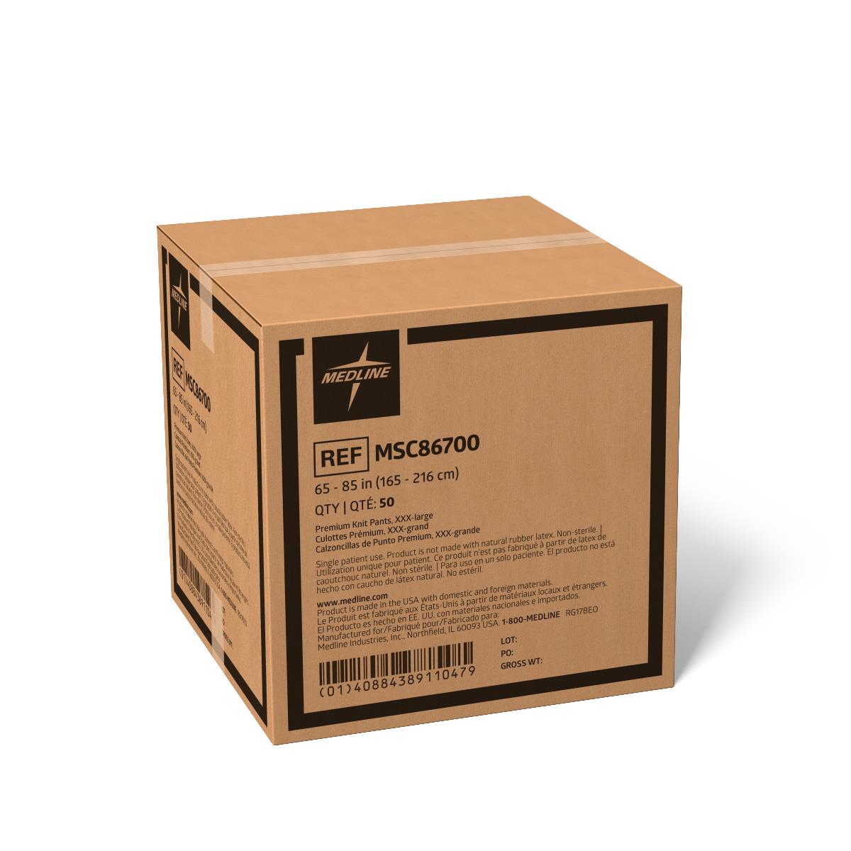 Medline Premium Knit Incontinence Underpants