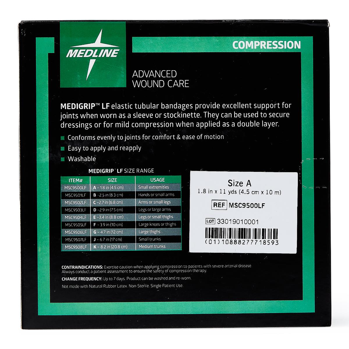 Medigrip Lf Elastic Tubular Support Bandages - BeHope