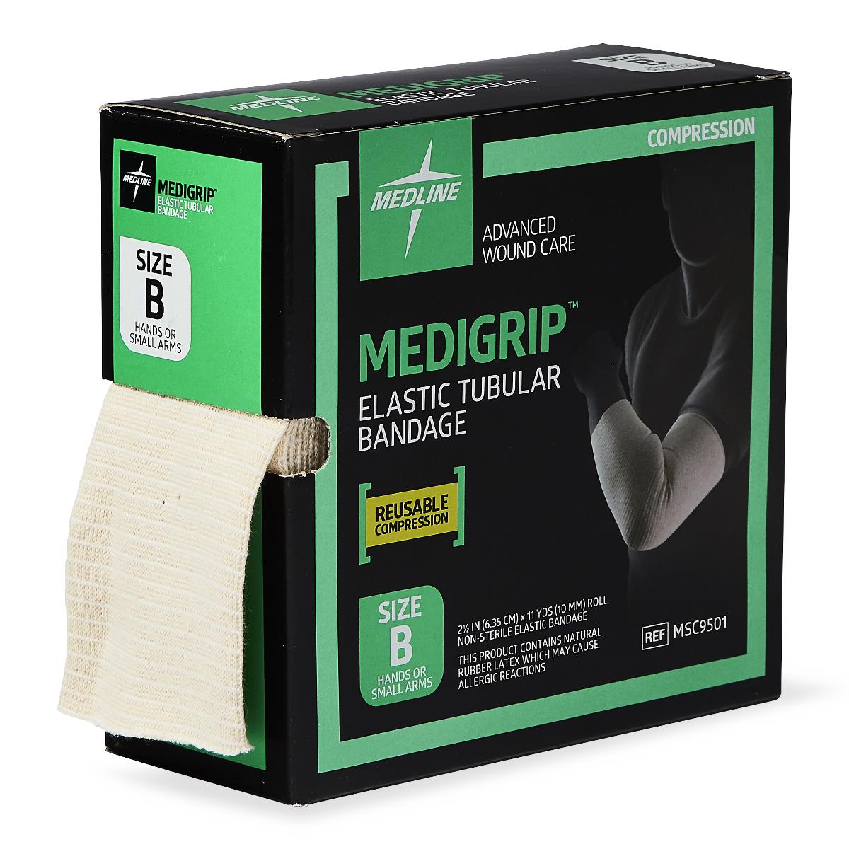 Medigrip Elastic Latex Tubular Support Bandages - BeHope