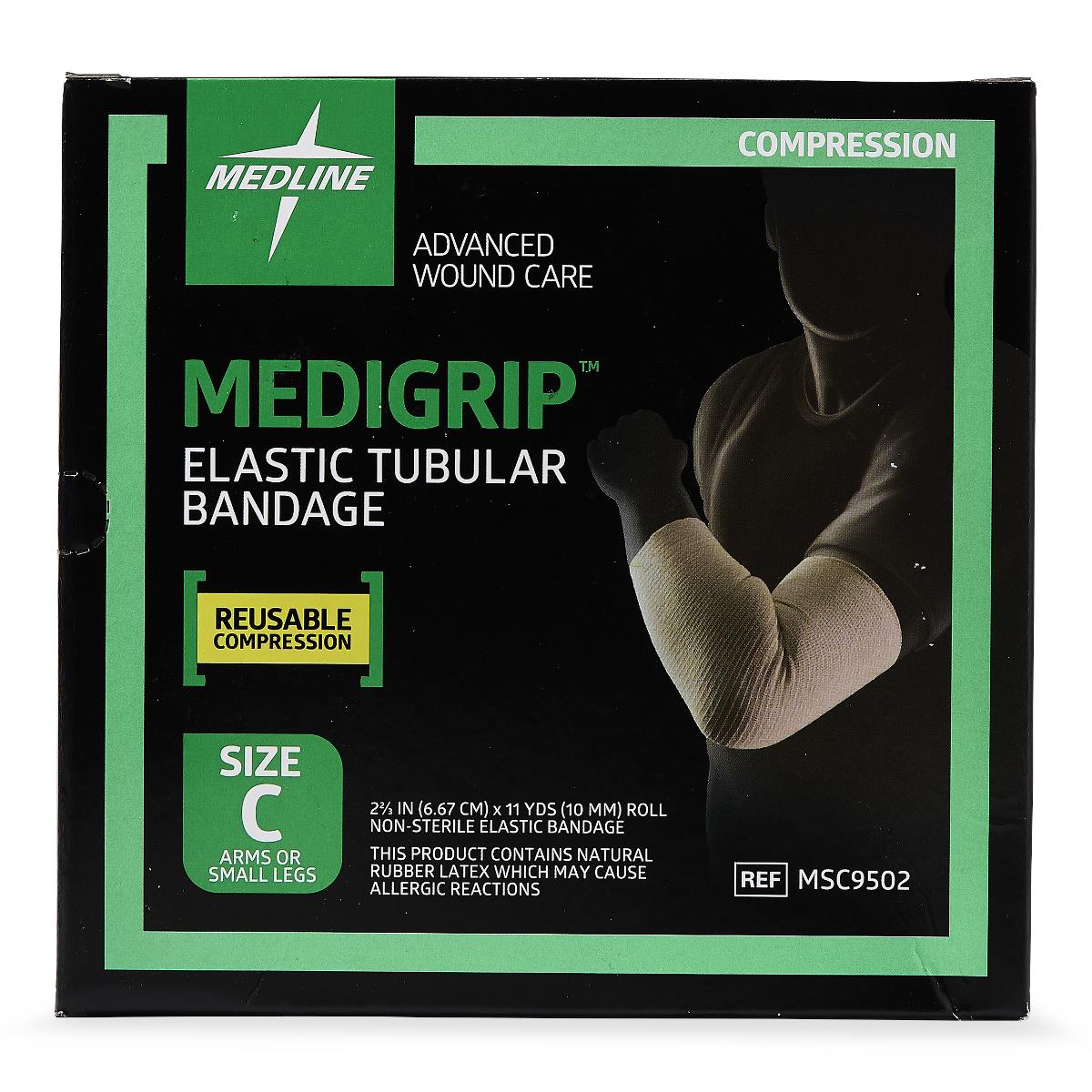 Medigrip Elastic Latex Tubular Support Bandages - BeHope