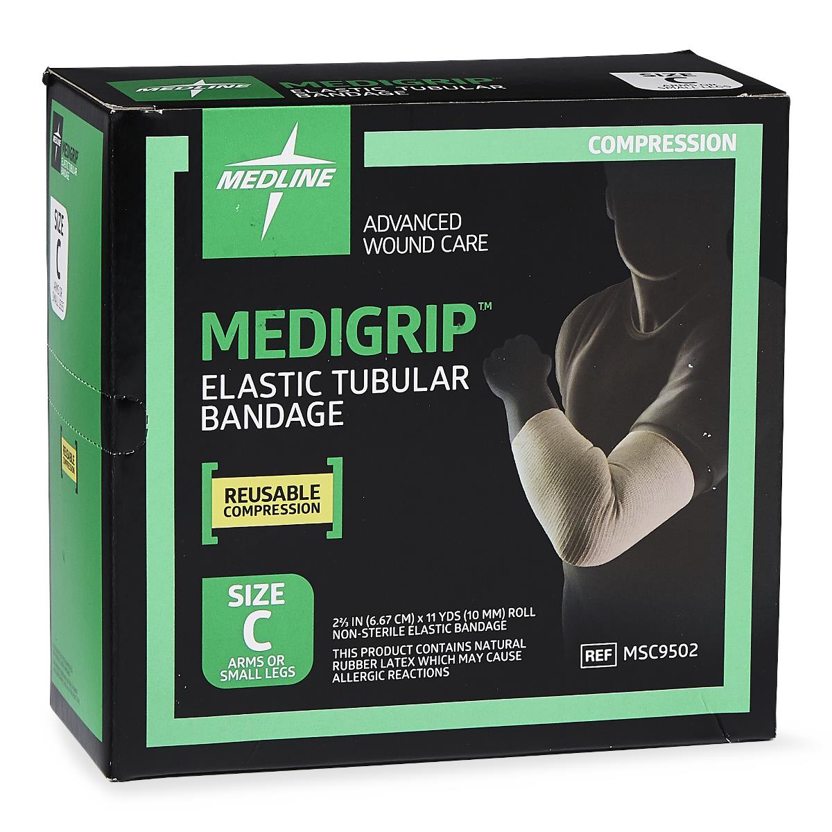 Medigrip Elastic Latex Tubular Support Bandages - BeHope