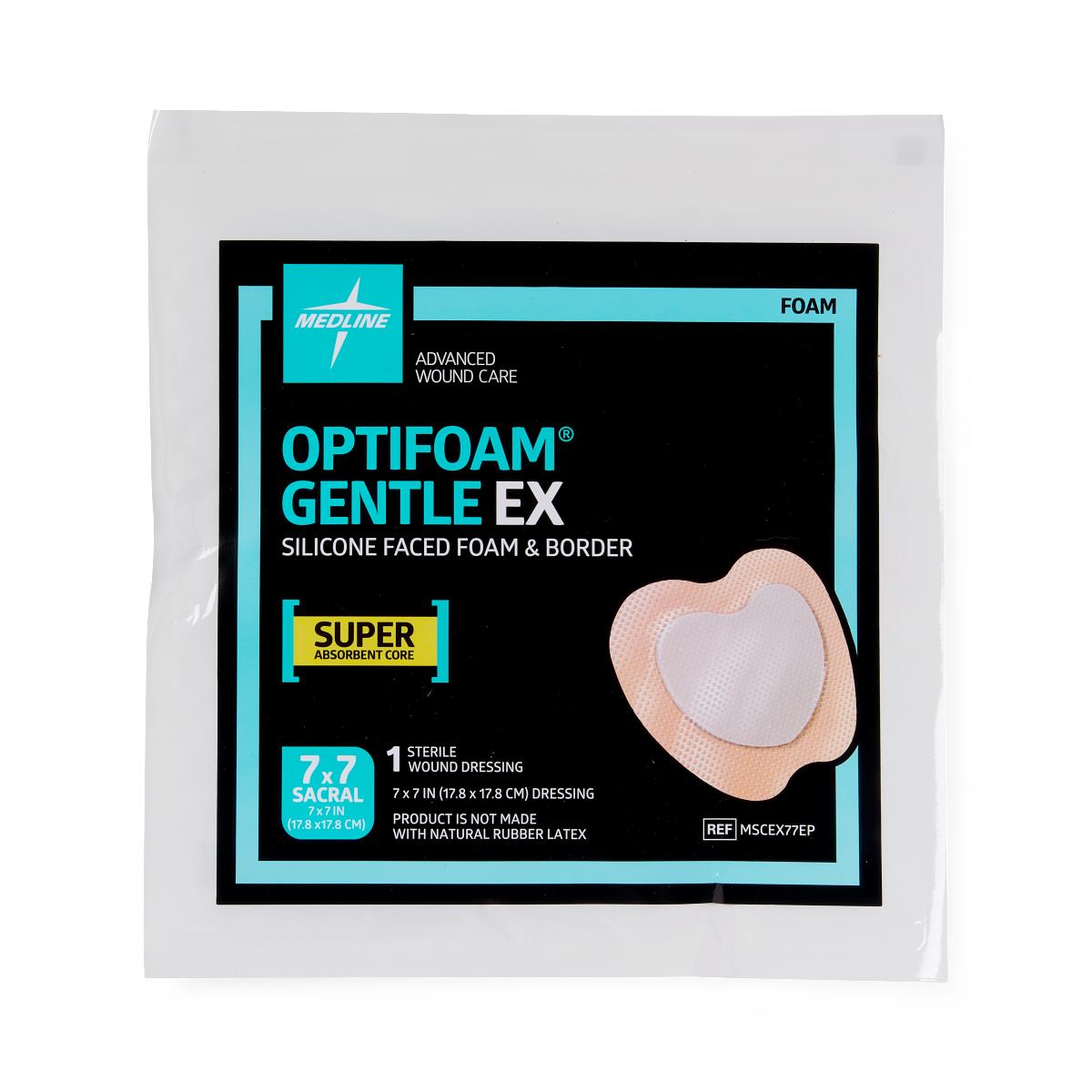 Optifoam Gentle EX Silicone-Faced Foam Dressings - BeHope