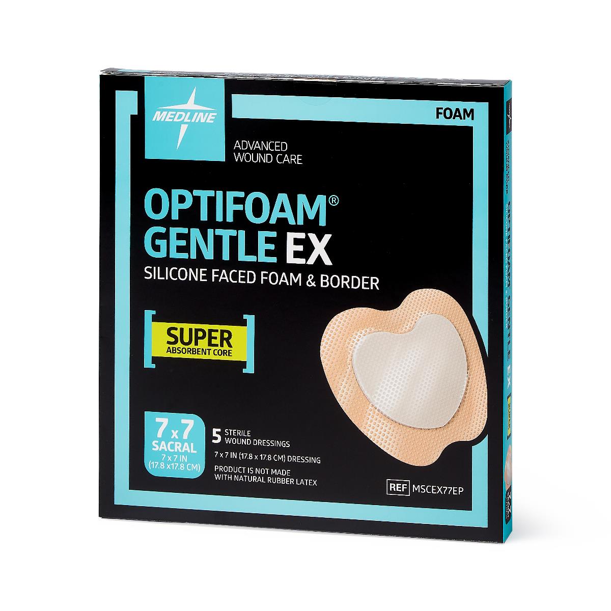 Optifoam Gentle Ex Silicone-faced Foam Wound Dressings - BeHope