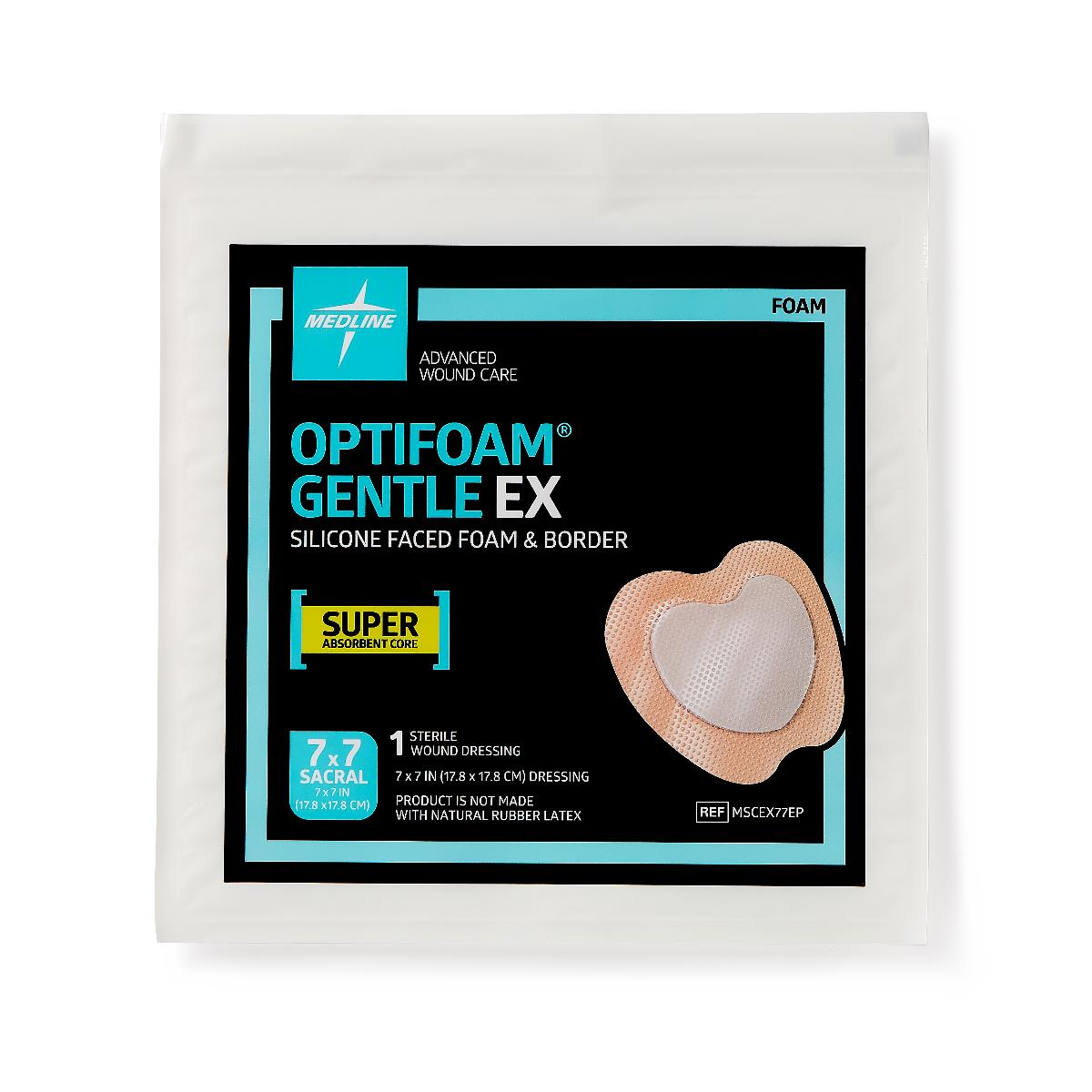 Optifoam Gentle Ex Silicone-faced Foam Wound Dressings - BeHope
