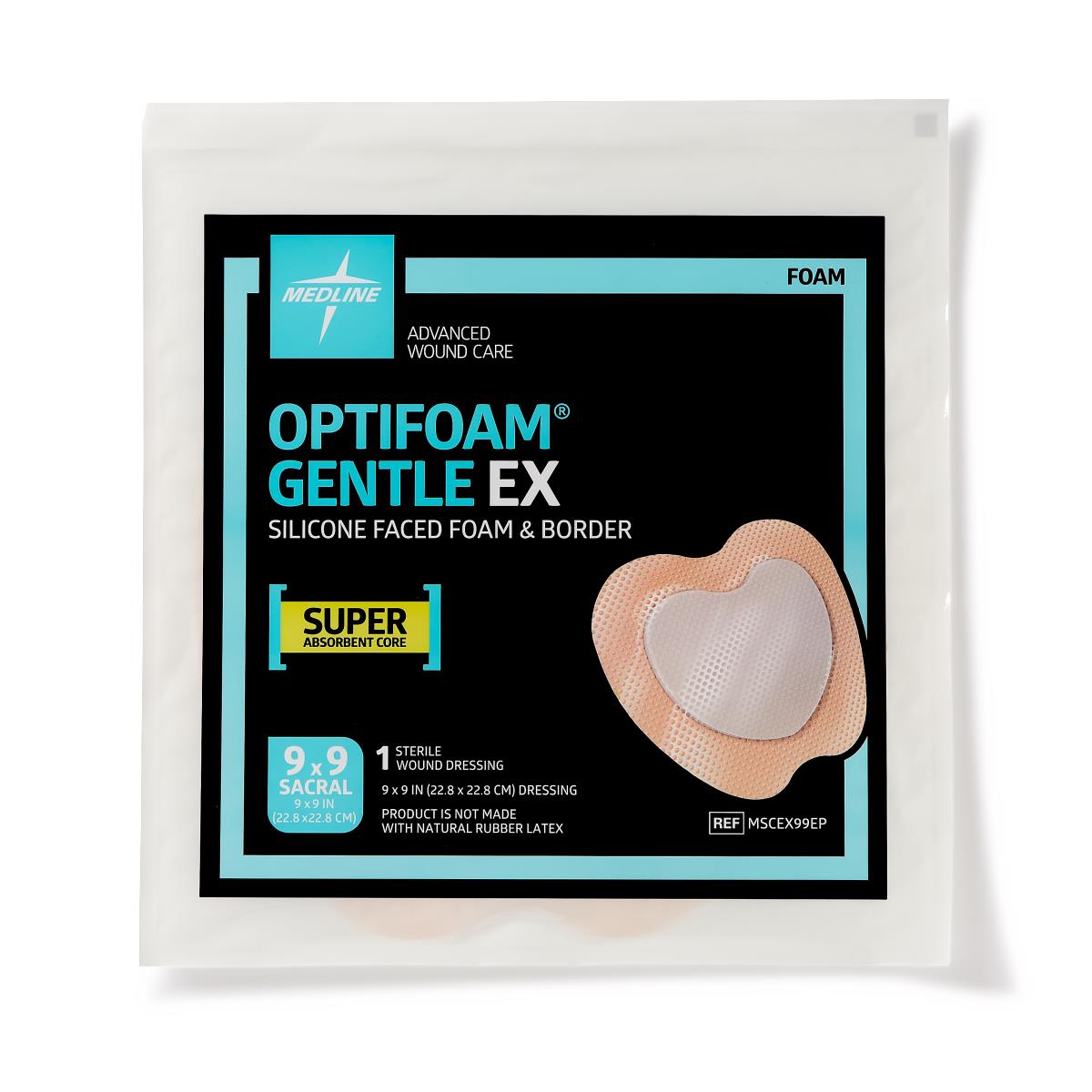 Optifoam Gentle EX Silicone-Faced Foam Dressings - BeHope