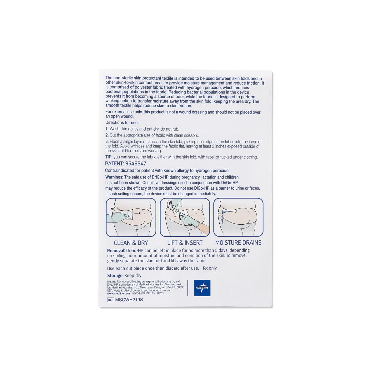 Medline Remedy Specialized Drigo-hp Antibacterial Wicking Sheets - BeHope