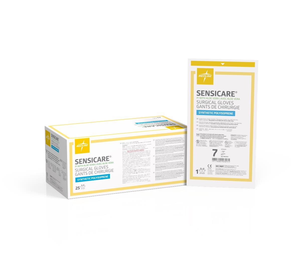 SensiCare PI with Aloe Surgical Gloves - BeHope