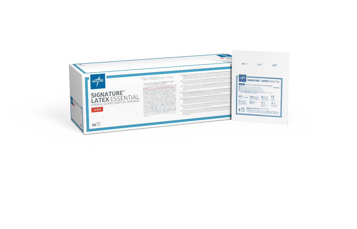 Signature Latex Essential Surgical Gloves