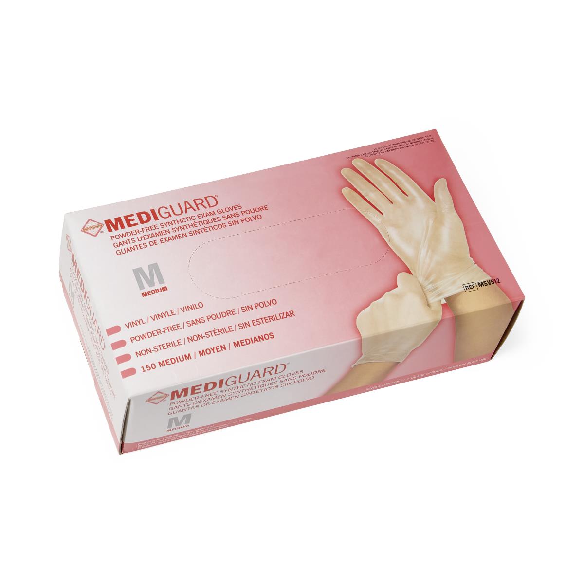 MediGuard Vinyl Synthetic Exam Gloves - BeHope