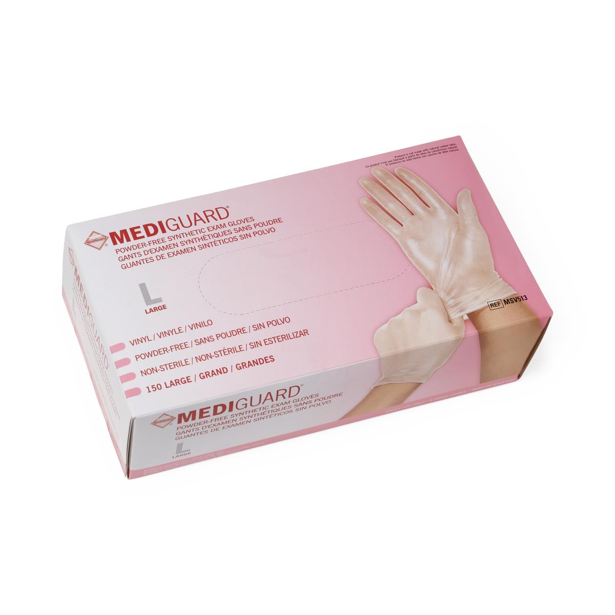 MediGuard Vinyl Synthetic Exam Gloves - BeHope
