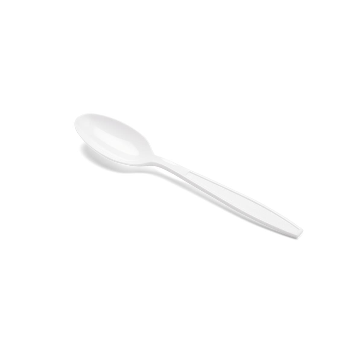 Medline Disposable White Plastic Spoons - BeHope