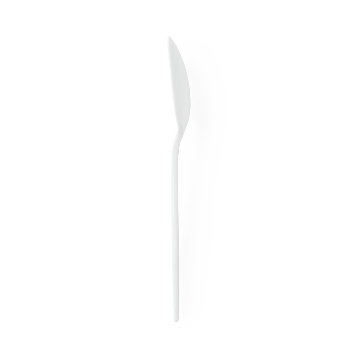 Medline Disposable White Plastic Spoons