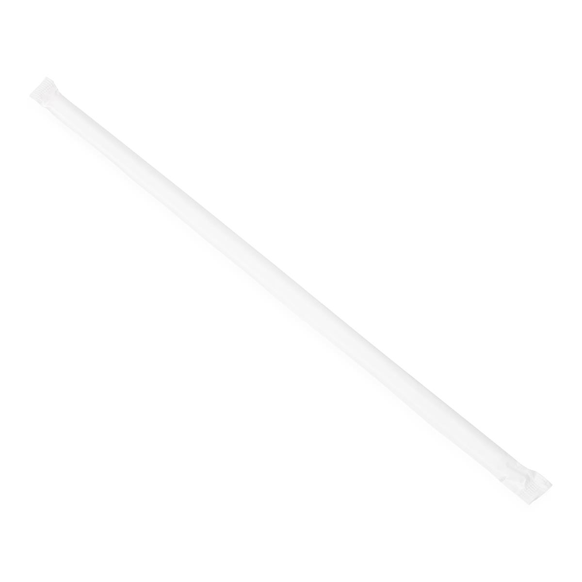 Individual Medline flexible plastic drinking straw, bent for use