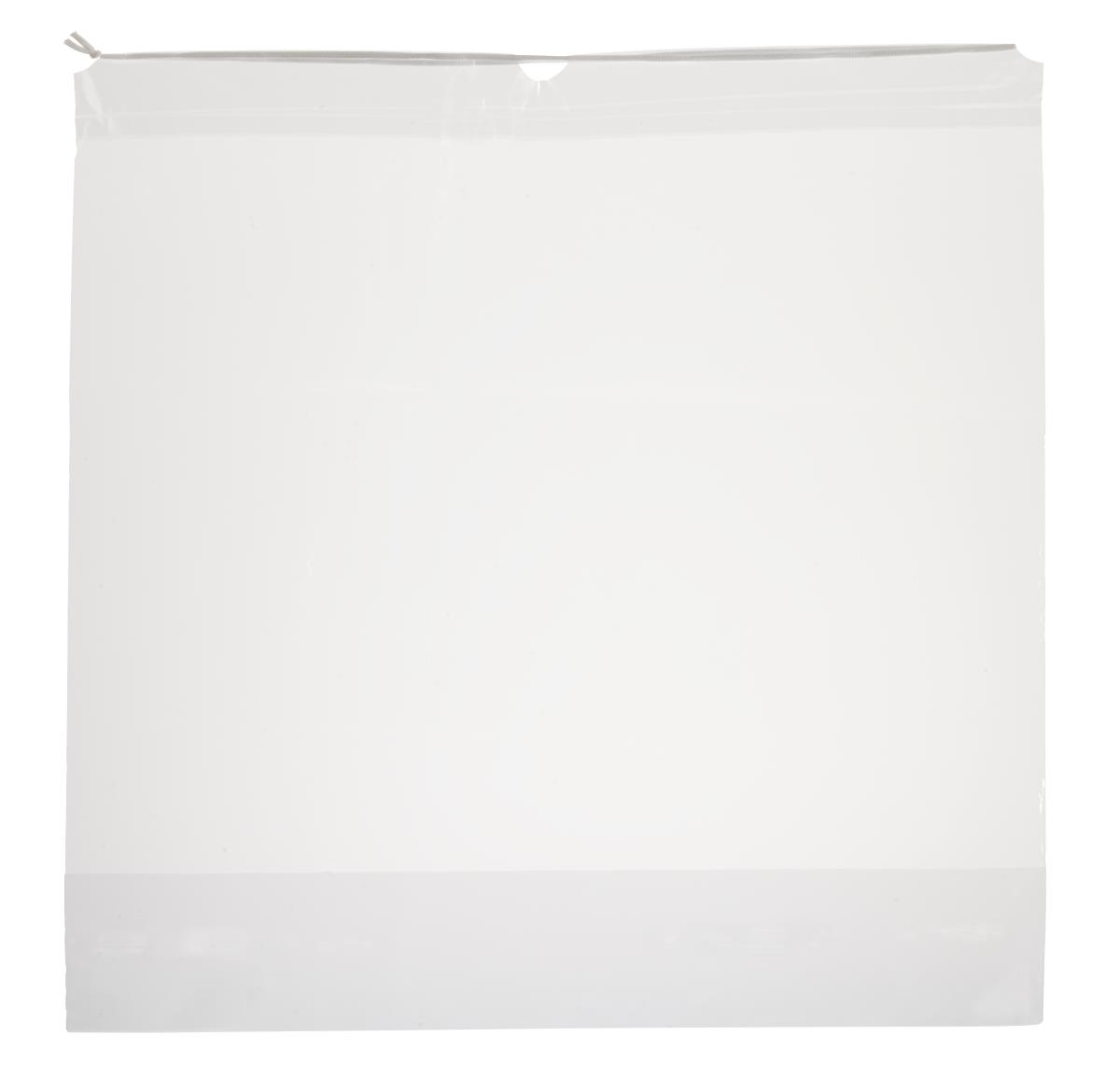 Medline Plastic Patient Belongings Bags with Drawstring