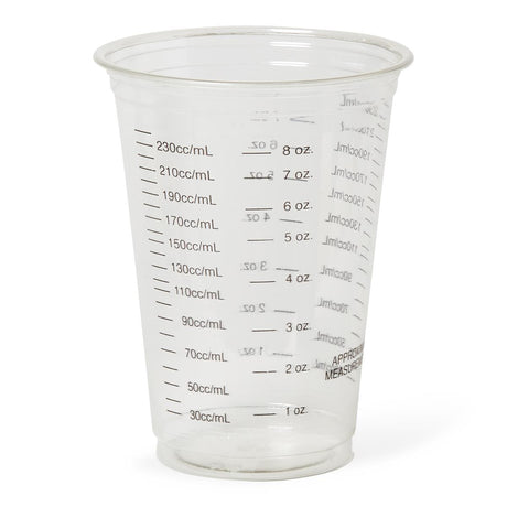 Medline Disposable Graduated Cold Plastic Drinking Cups - BeHope
