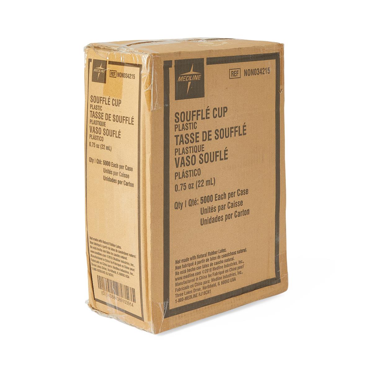 Medline Disposable Plastic Portion Cups - BeHope