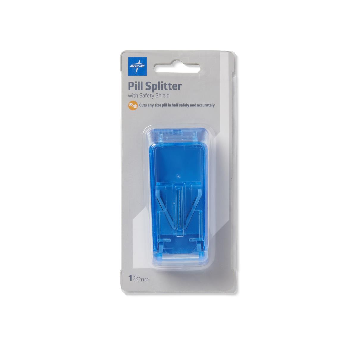 Medline Pill Splitter with Safety Shield - BeHope