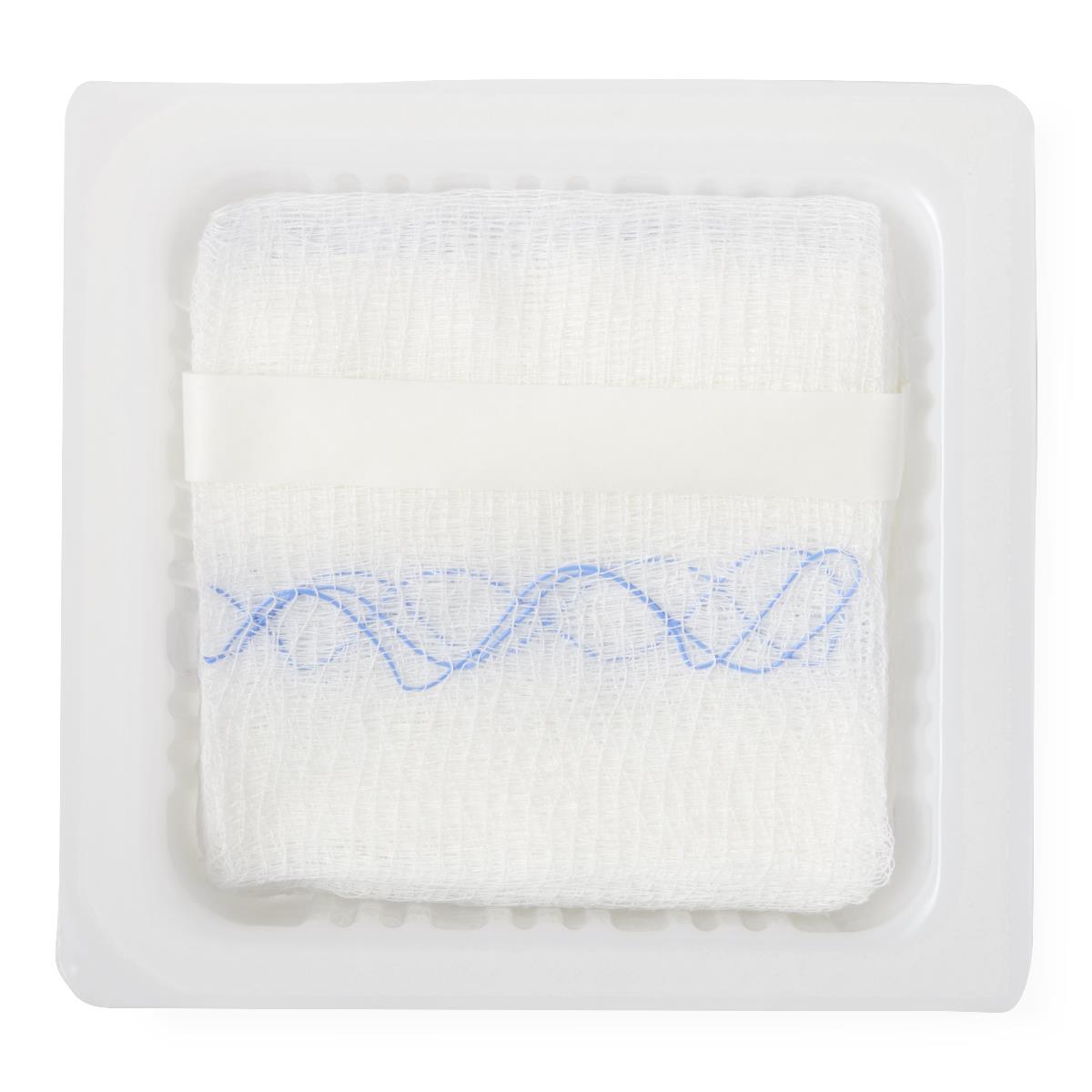 Medline Sterile 100% Cotton X-ray Detectable Gauze Sponges