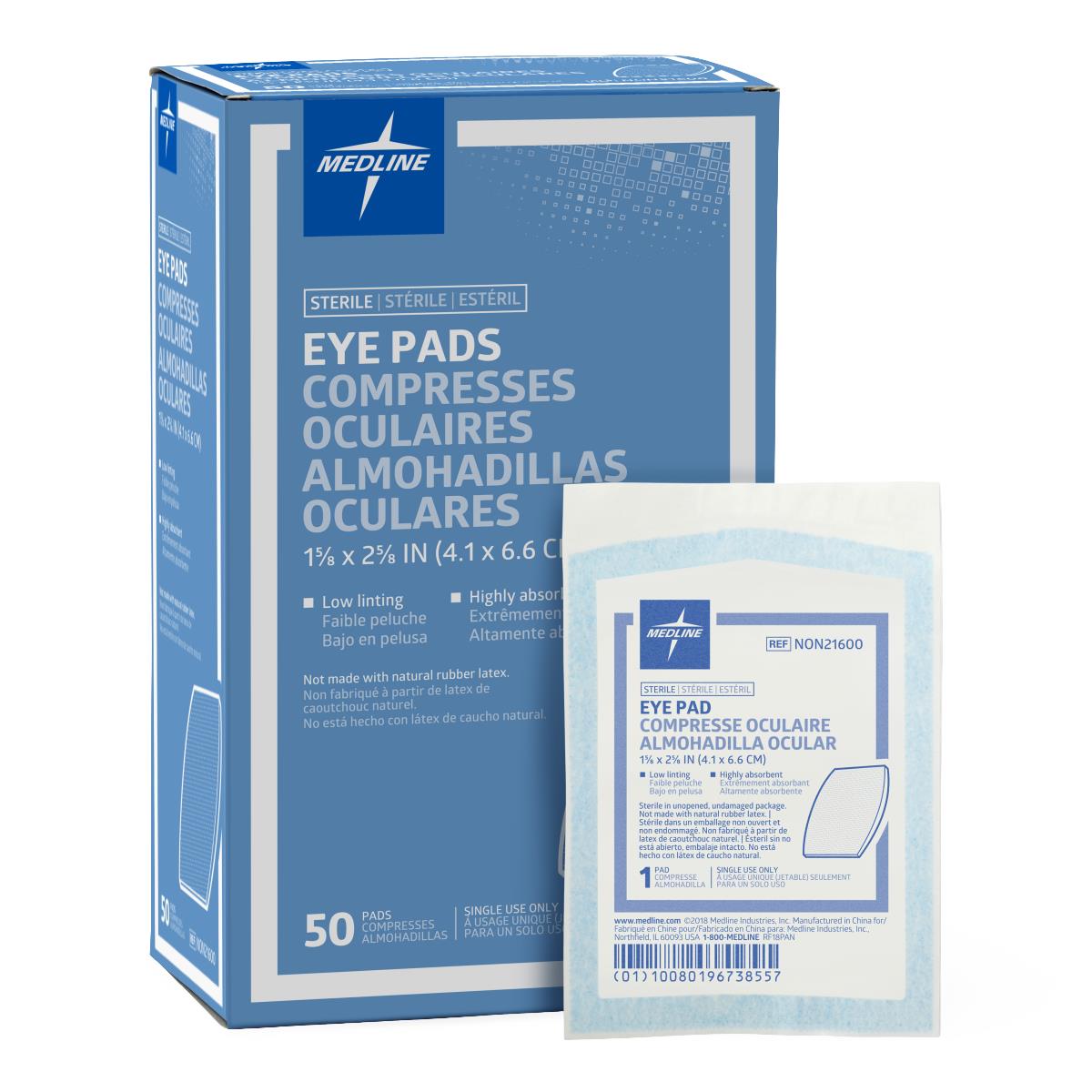 Medline Sterile Eye Pads - BeHope