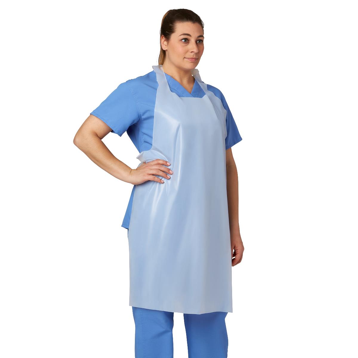 Medline Disposable Polyethylene Adult Aprons