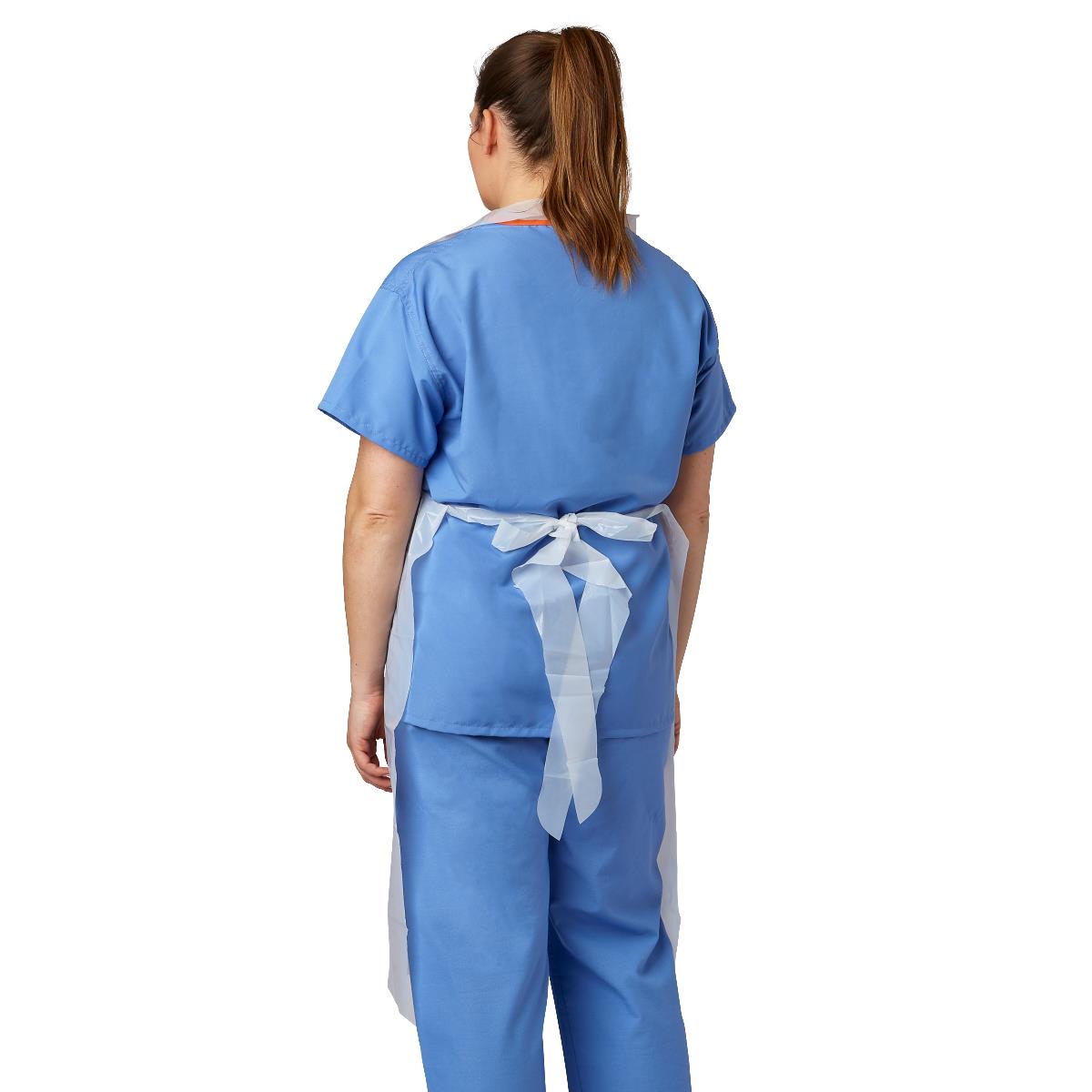 Medline Disposable Polyethylene Adult Aprons