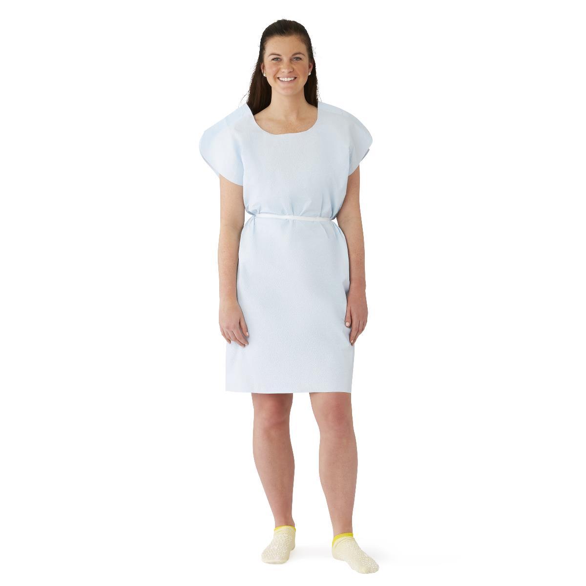 Medline Reinforced Tissue Patient Gowns - BeHope