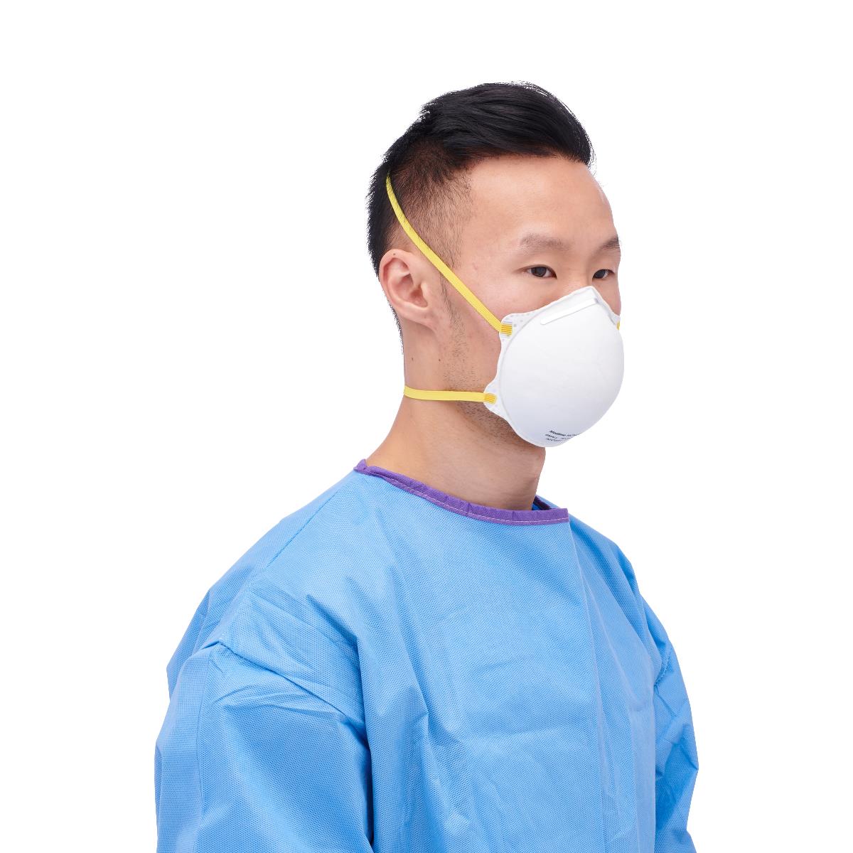 Medline Cone-Style N95 Surgical Respirator Mask