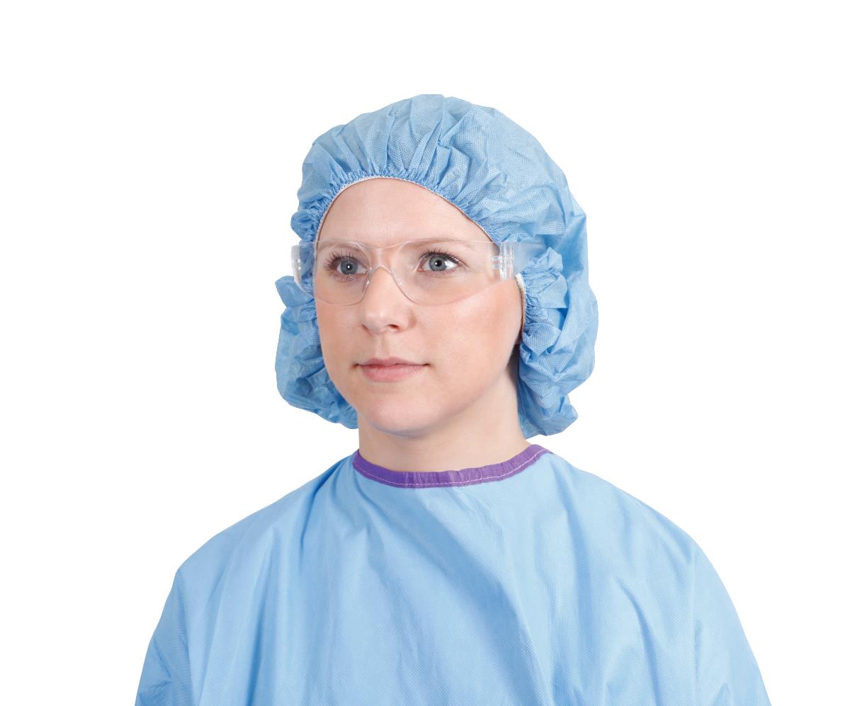 Medline Clear Frame Safety Glasses