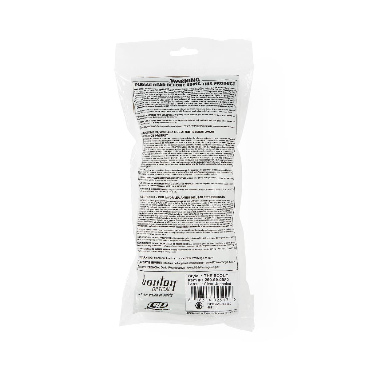 Medline Visitor Safety Glasses