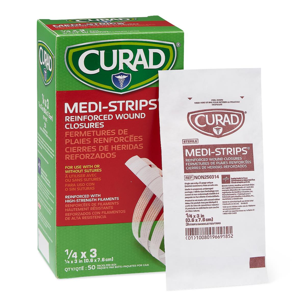 CURAD Medi-Strip Reinforced Wound Closures - BeHope
