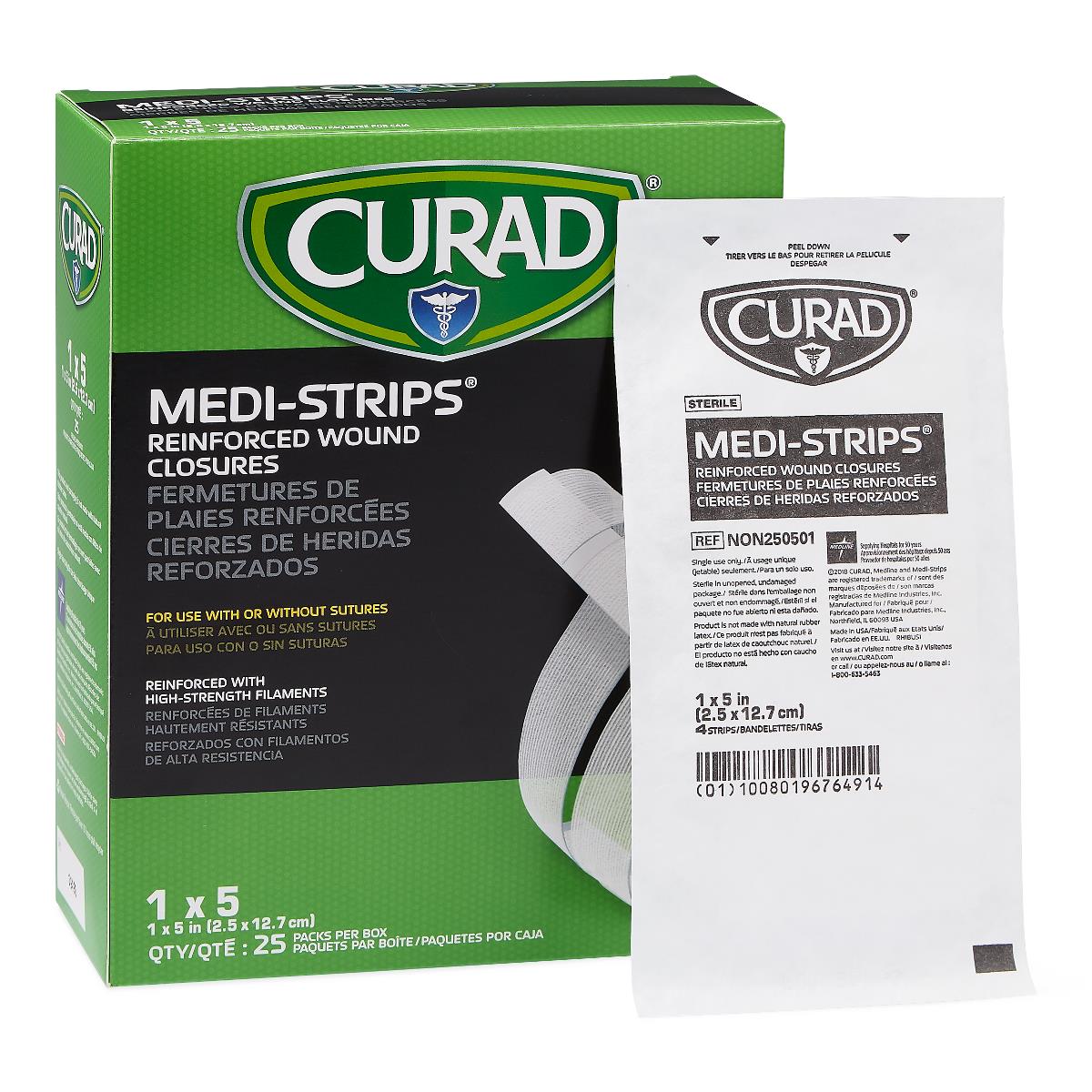 CURAD Medi-Strip Reinforced Wound Closures - BeHope