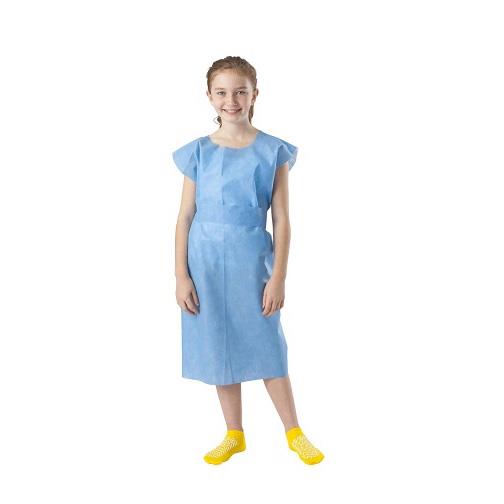 Medline Disposable Tissue-Poly-Tissue Pediatric Gowns