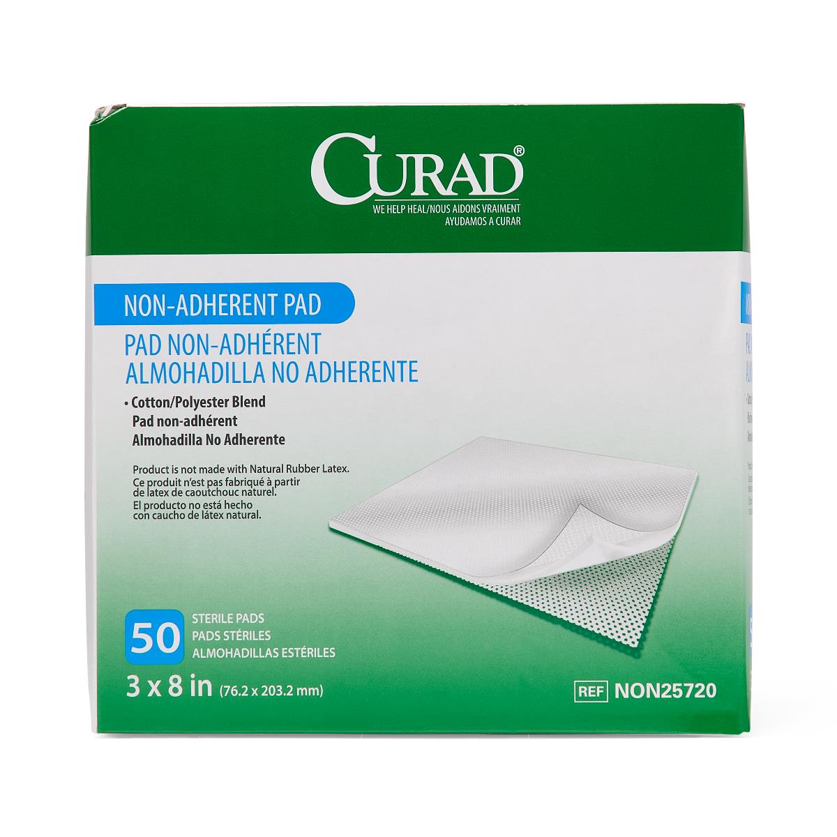 CURAD Sterile Nonadherent Dressing Pads