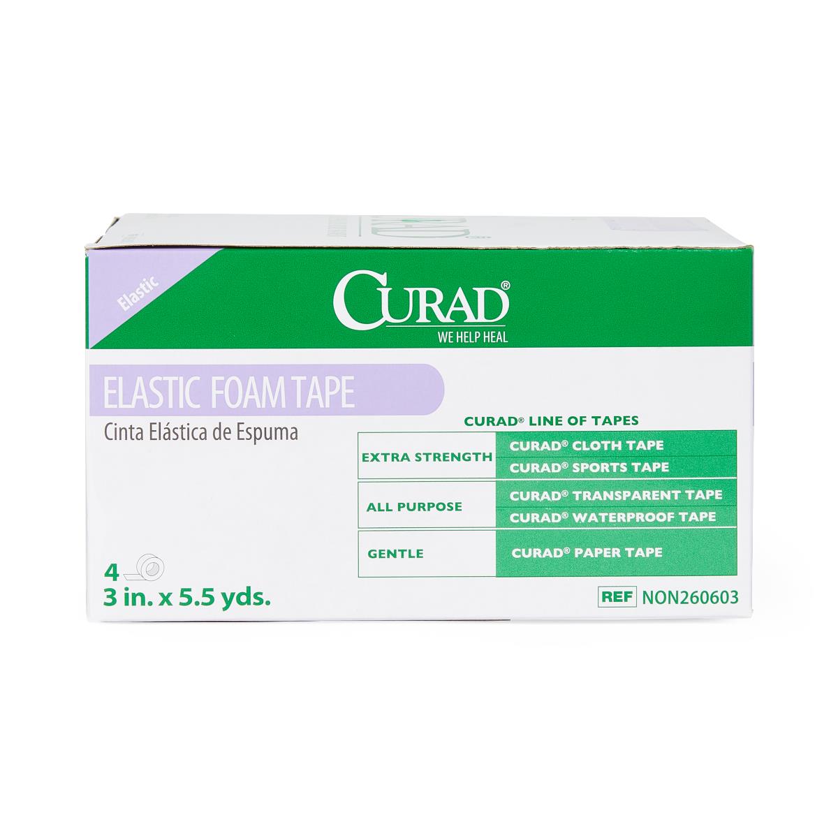CURAD Elastic Foam Medical Adhesive Tape