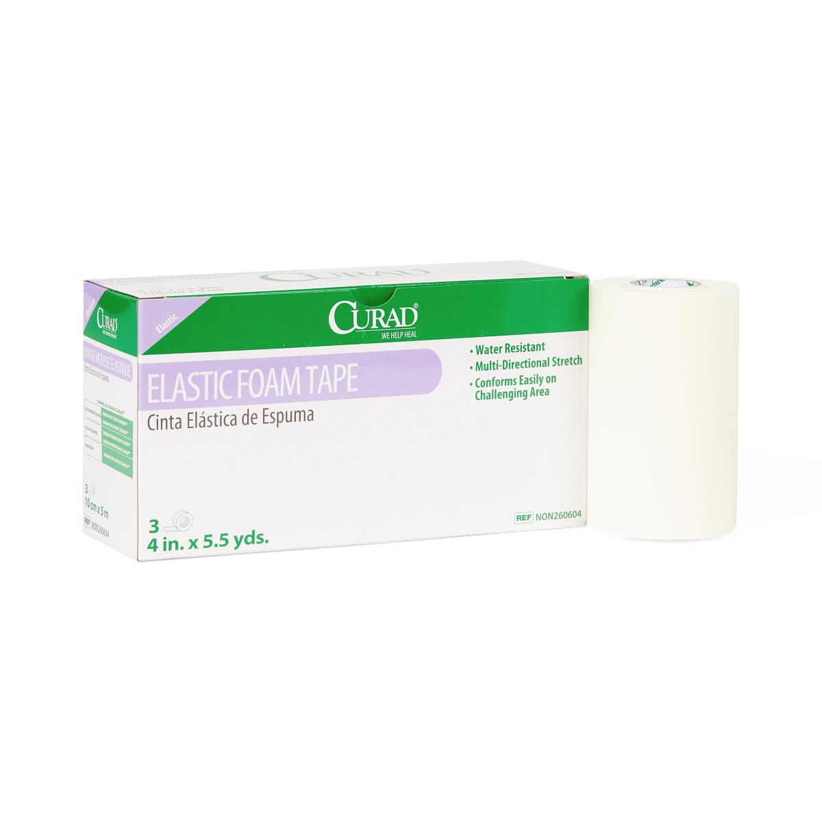 CURAD Elastic Foam Medical Adhesive Tape